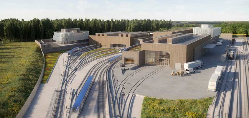 VINCI to build the operation and maintenance centre for Line 18 of the Grand Paris Express in Palaiseau (south of Paris)
